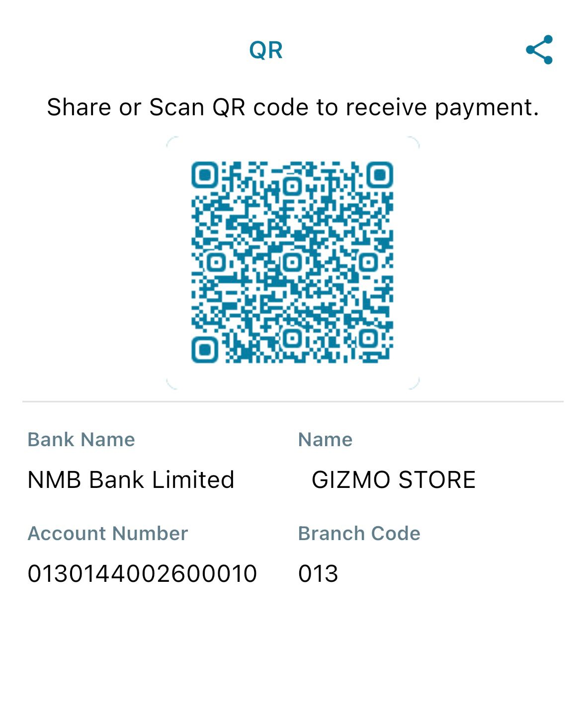 NIMB BANK QR